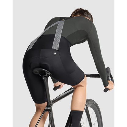 Culote Corto con Tirantes ASSOS TACTICA SPRING FALL T5 Mujer Negro