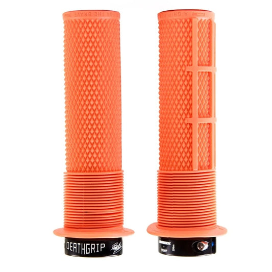 Puños DMR DEATHGRIP Flange Medium Lock-on Naranja