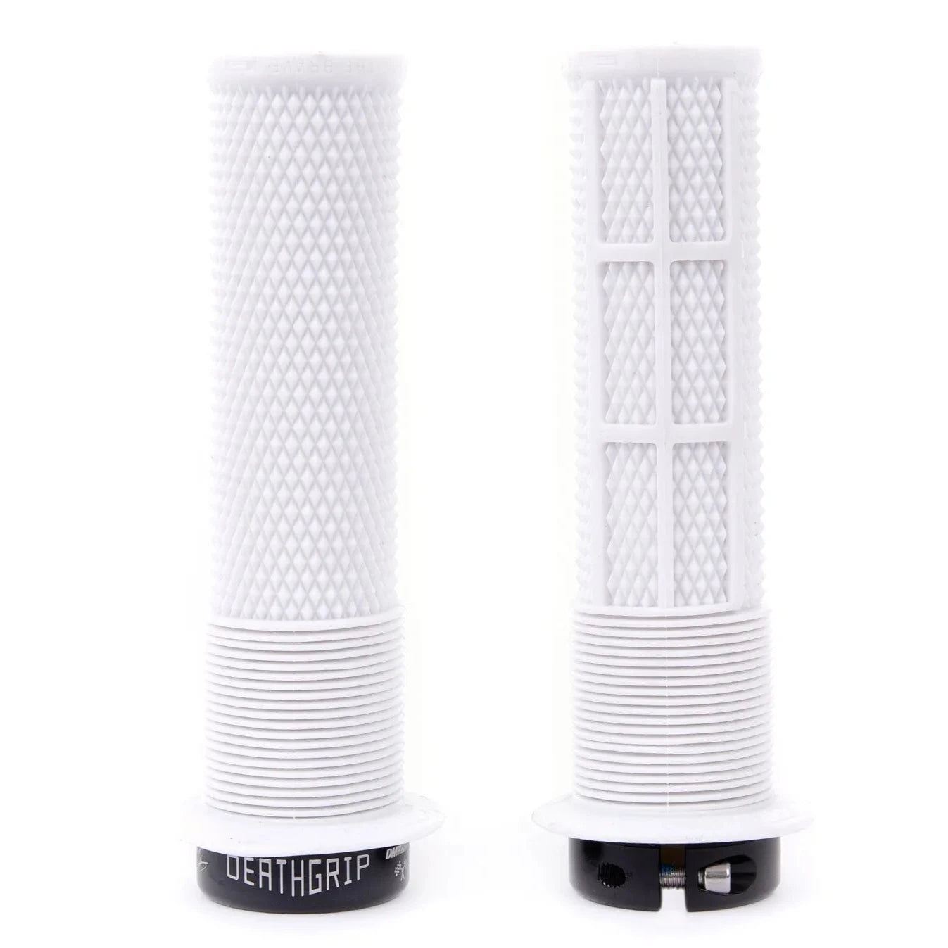 Puños DMR DEATHGRIP Flange Medium Lock-on Blanco