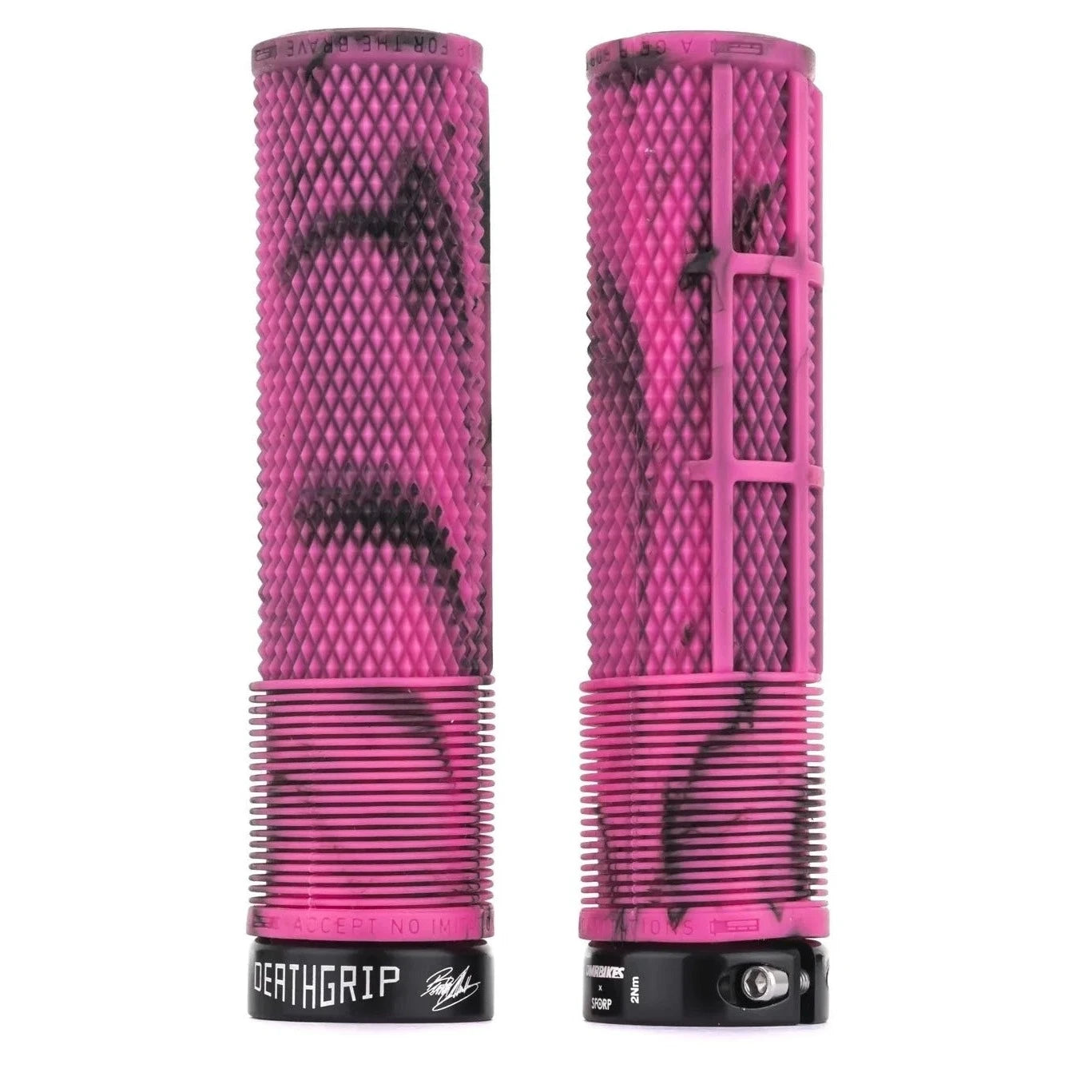 Puños DMR DEATHGRIP Medium Lock-on Rosa/Camo