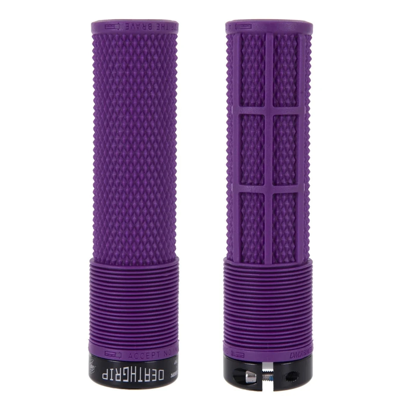 Puños DMR DEATHGRIP Medium Lock-on Violeta