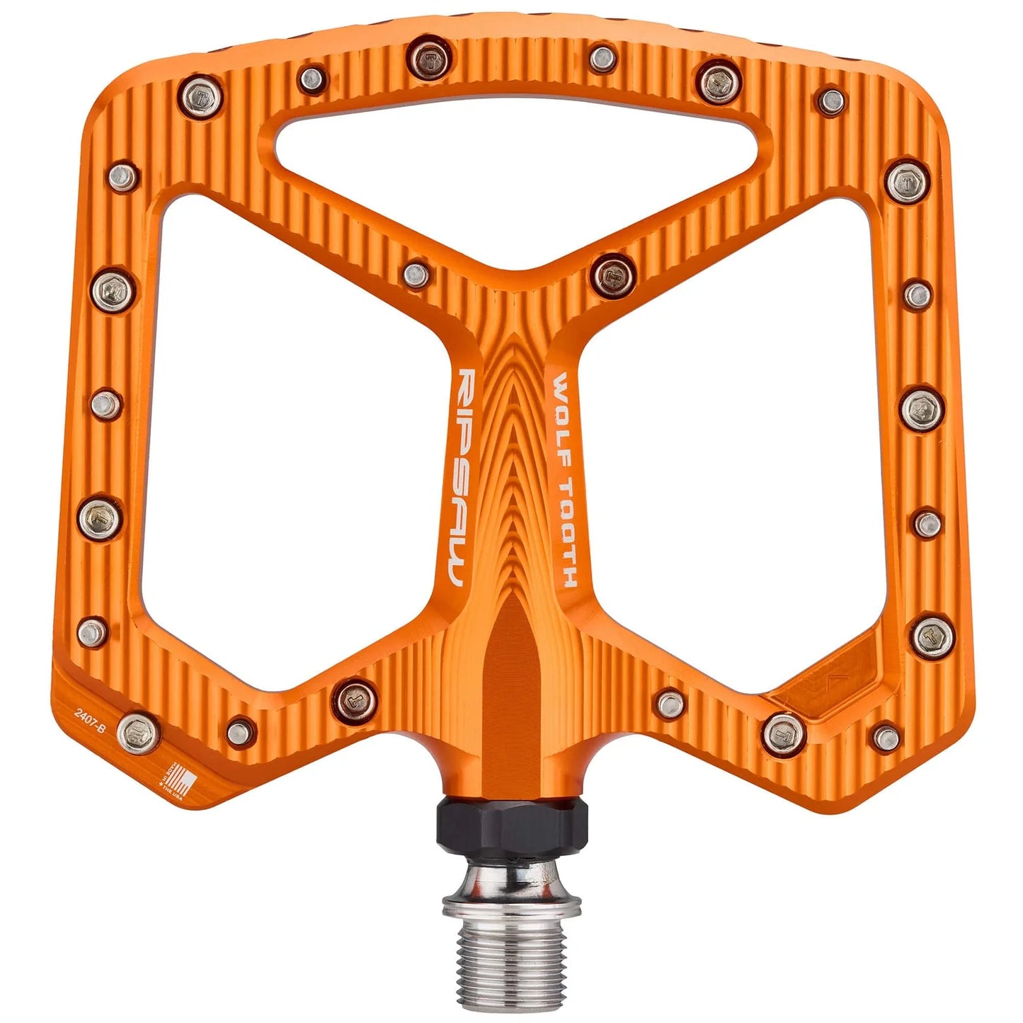 Pedales planos WOLF TOOTH RIPSAW naranja