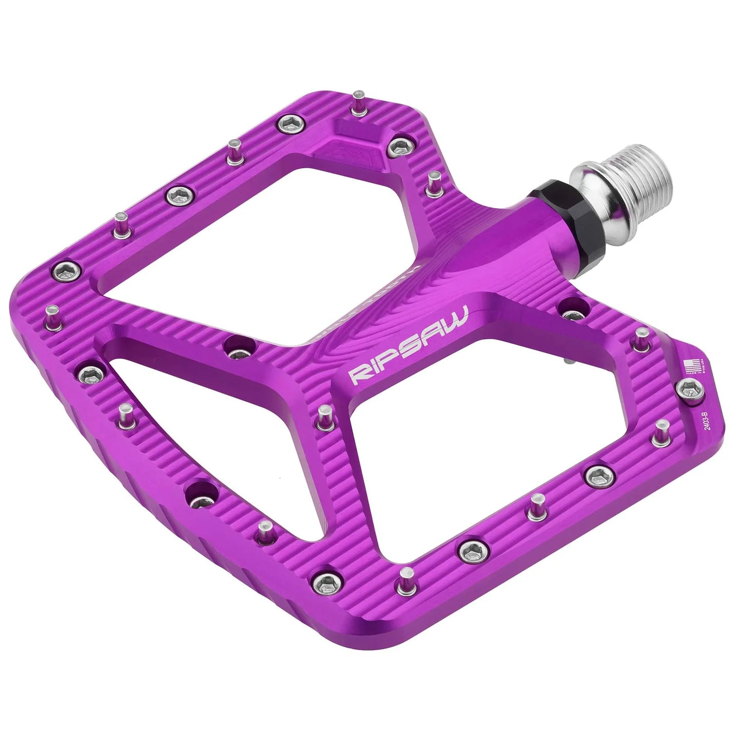 Pedales planos WOLF TOOTH RIPSAW morados