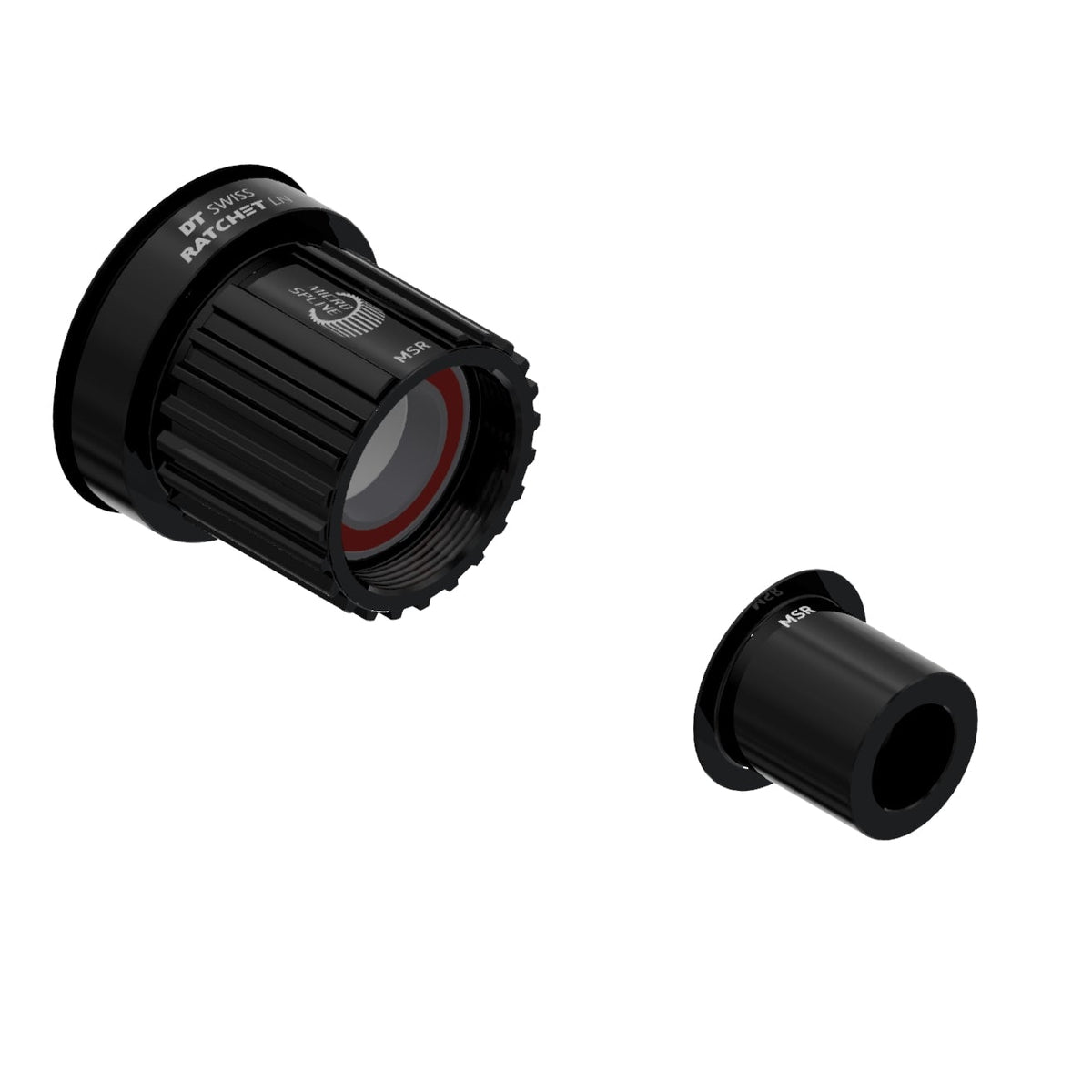 Núcleo de rueda libre DT SWISS Ratchet LN para Shimano Micro Spline, eje 12x142 mm, aluminio Light