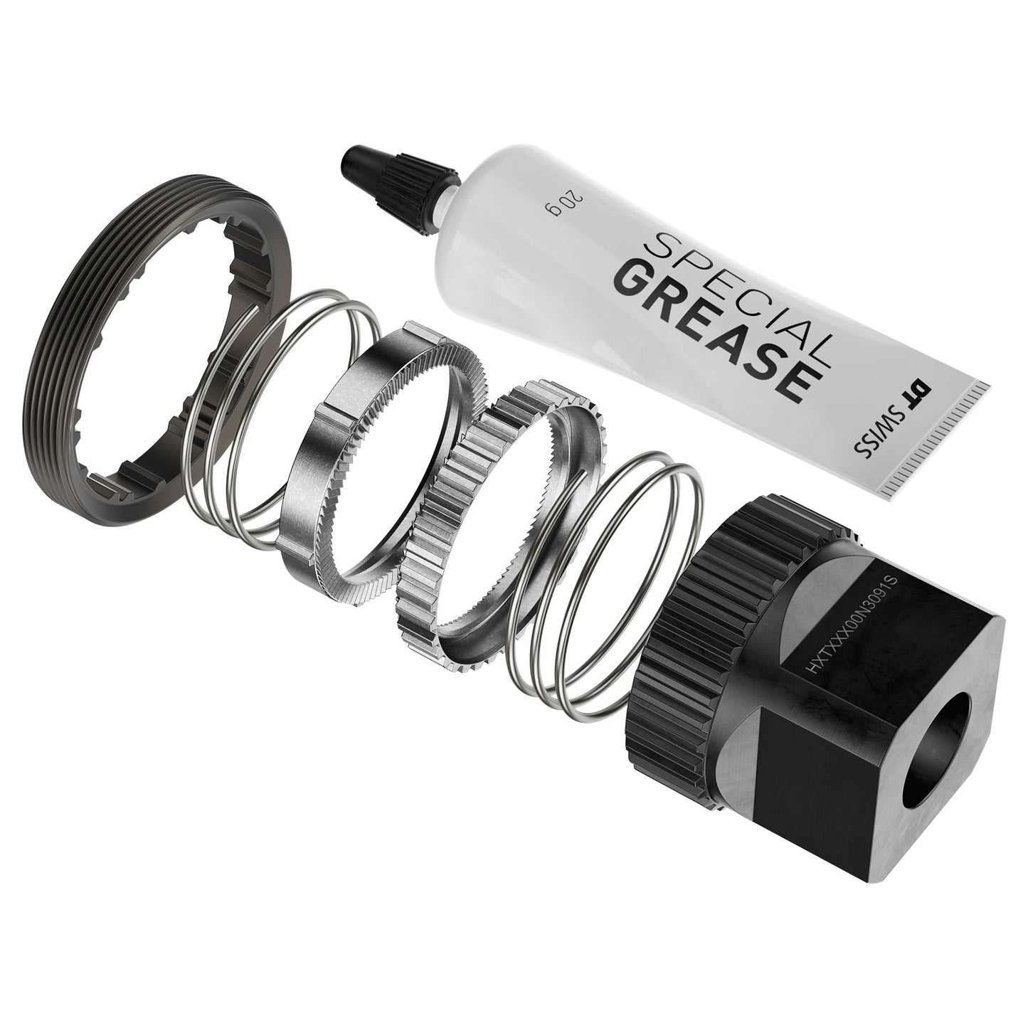 Kit de Actualización RATCHET DT SWISS DEG90T DF 0/10/20° Anti Contragolpe de Pedal con Herramienta