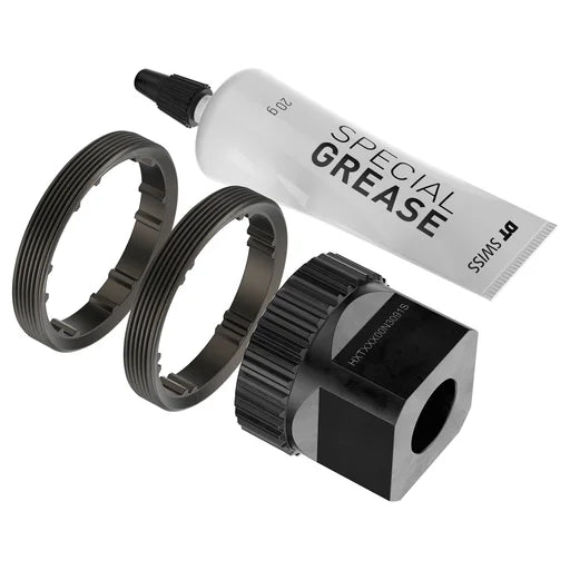 Kit Ratchet DT Swiss DEG DF Race 0/40° y 10/30° contra el retroceso de los pedales con herramienta