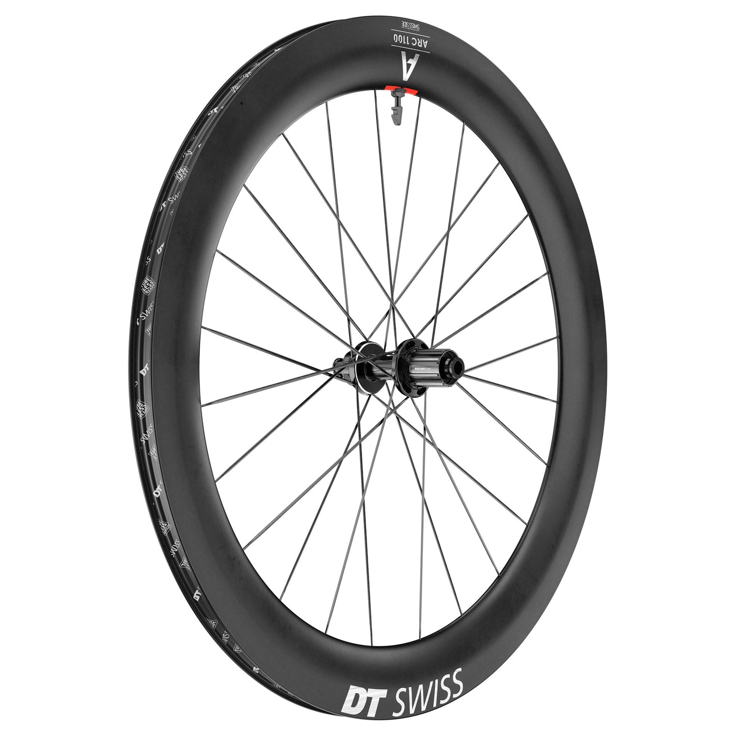 Rueda trasera DT SWISS ARC 1100 DICUT 65 DISC Tubeless Ready (Center Lock)
