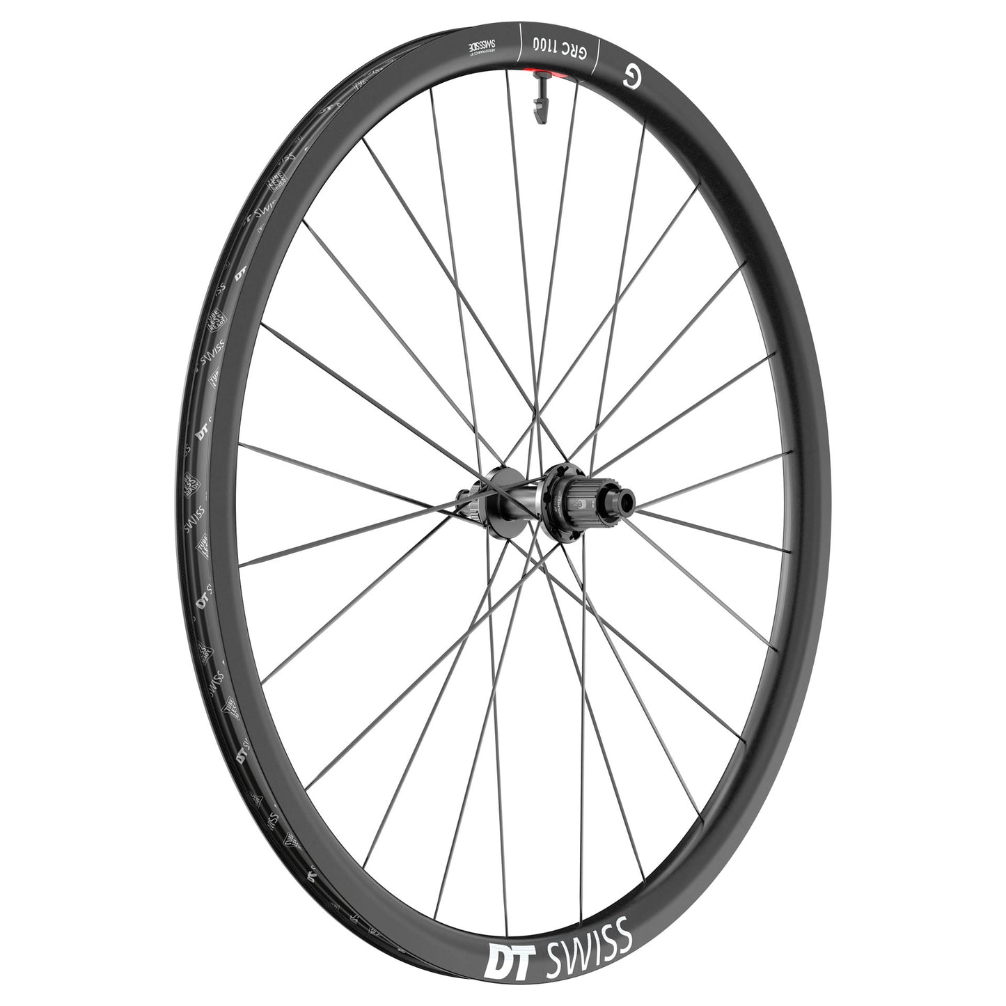 Rueda trasera DT SWISS GRC 1100 DICUT 30 DISC Tubeless Ready (Center Lock)