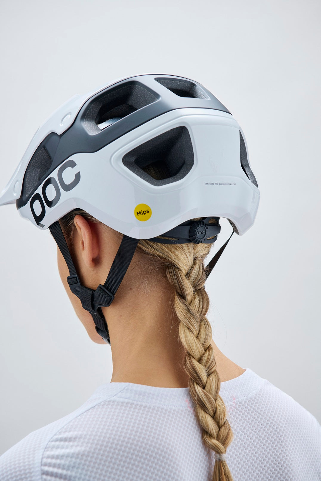 Casco MTB POC CULARIS PURE Blanco/Negro Mate