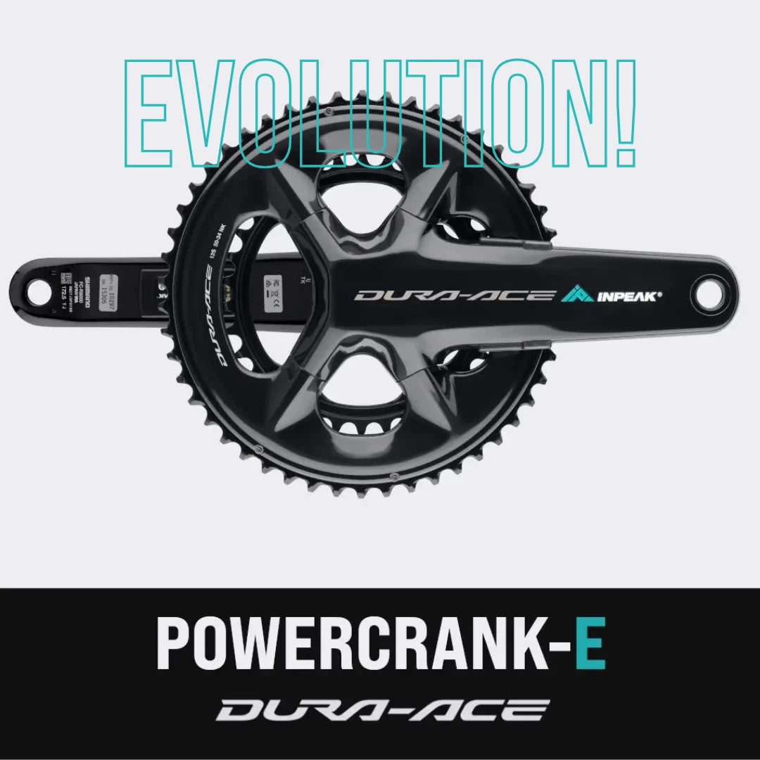 Bielas con potenciómetro INPEAK POWERCRANK-E TWIN2 LR Shimano Dura-Ace R9200