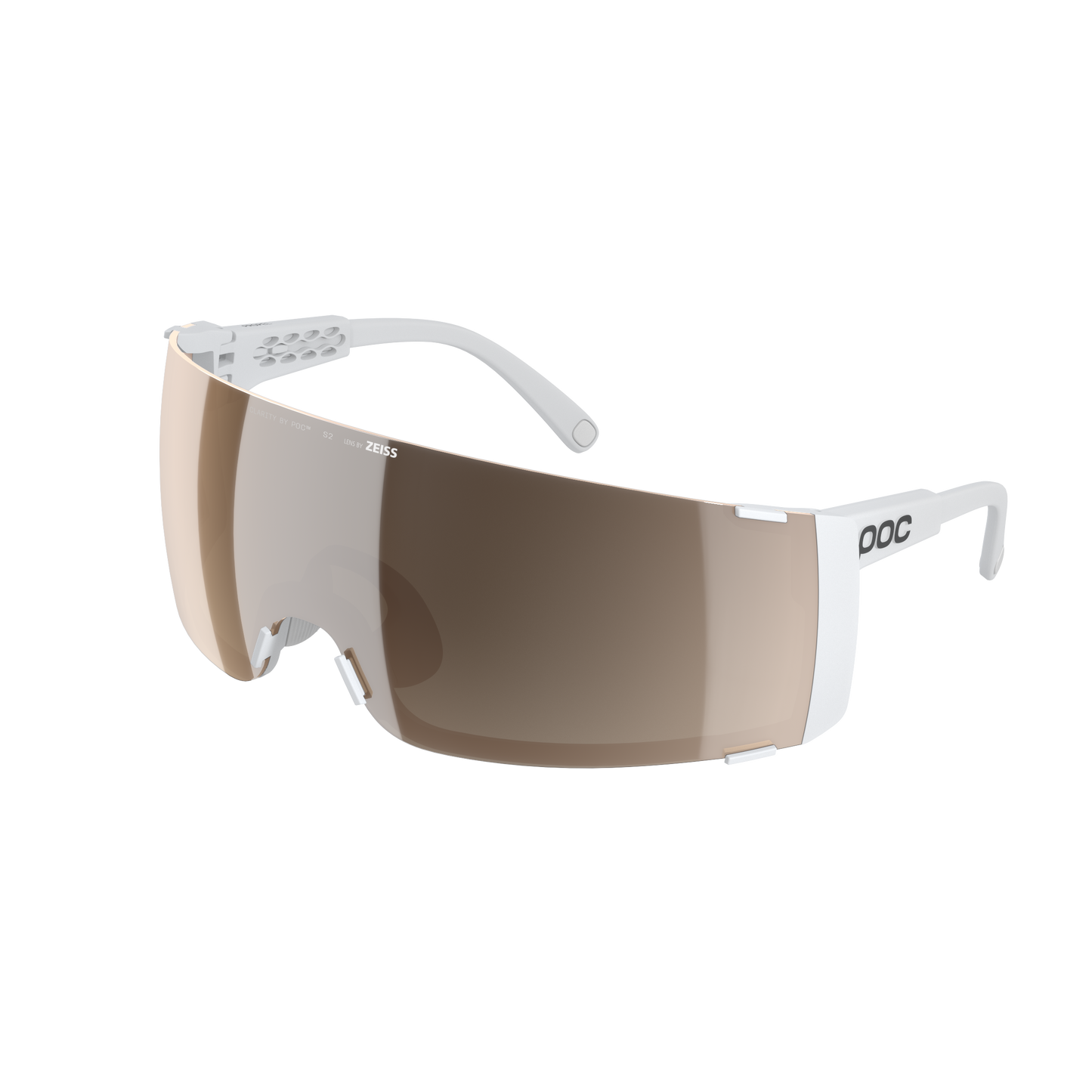 Gafas POC PROPEL White Clarity Trail Partly Sunny Silver Lens
