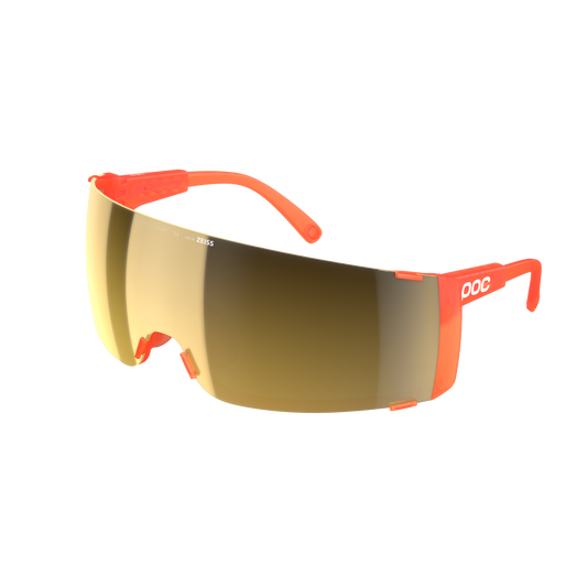 Gafas POC PROPEL Fluorescent Naranja Translúcido/Claro Carretera/Oro Soleado