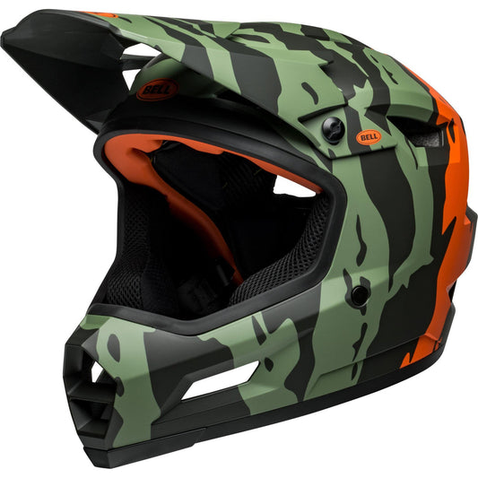 Casco MTB BELL SANCTION 2 DLX MIPS Verde/Naranja/Negro