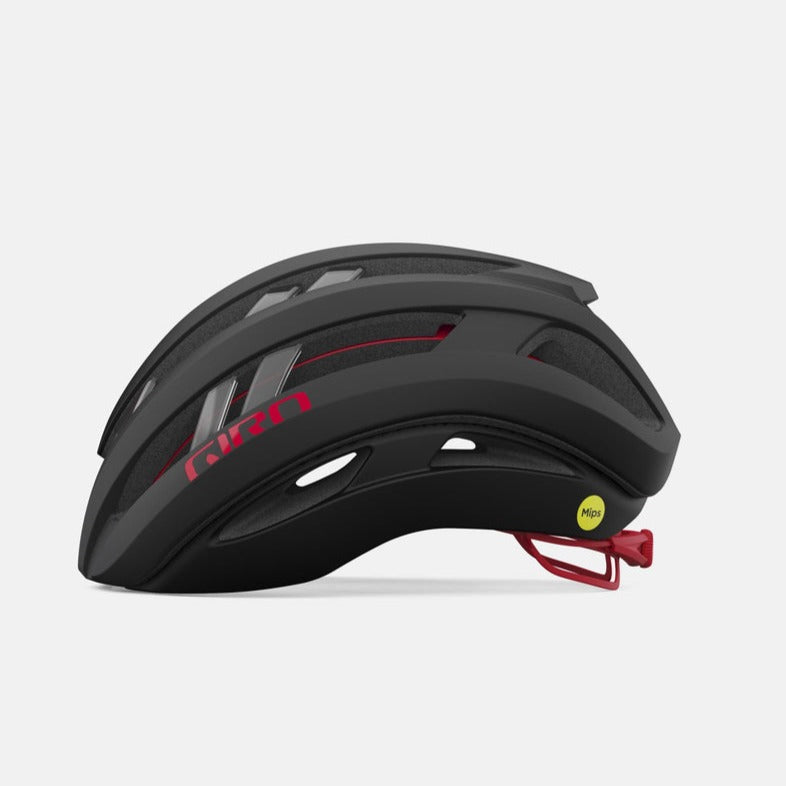 Casco de carretera GIRO ARIES MIPS SPHERICAL Negro/Rojo