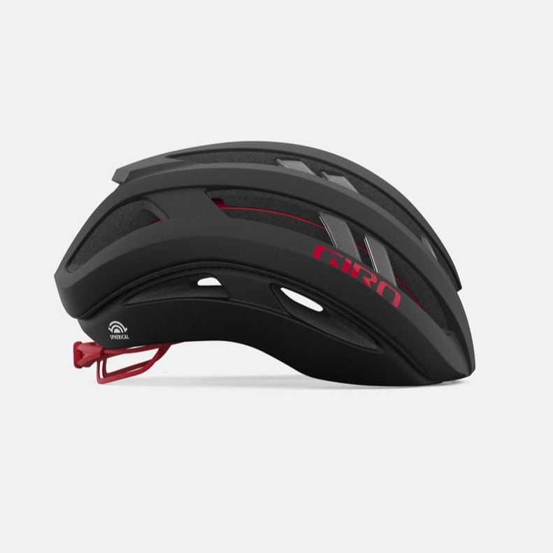 Casco de carretera GIRO ARIES MIPS SPHERICAL Negro/Rojo