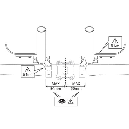 Prolongador de Manillar PRO MISSILE ALU Forma S
