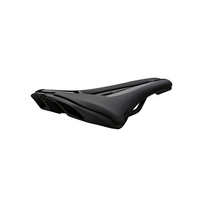 Sillín PRO STEALTH PERFORMANCE CURVED 142mm Raíles Acero Negro