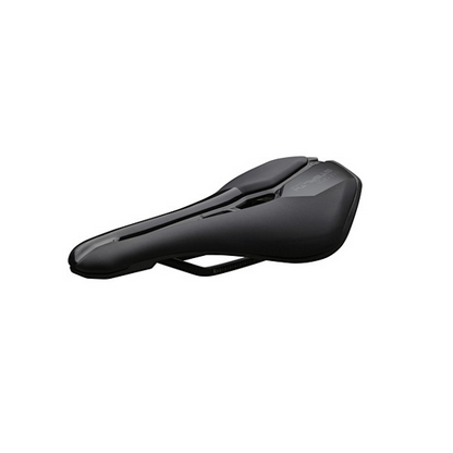 Sillín PRO STEALTH PERFORMANCE CURVED 142mm Raíles Acero Negro