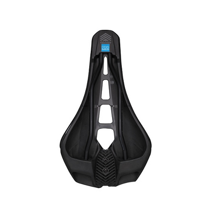 Sillín PRO STEALTH PERFORMANCE CURVED 142mm Raíles Acero Negro
