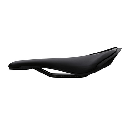 Sillín PRO STEALTH PERFORMANCE CURVED 142mm Raíles Acero Negro
