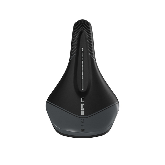 Sillín Pro SIRIN SPORT Mujer 162mm Cromoly Rails Negro