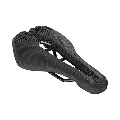 Sillín PRO STEALTH 3D TEAM 142mm Raíles Carbono Negro