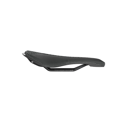 Sillín PRO STEALTH 3D TEAM 142mm Raíles Carbono Negro