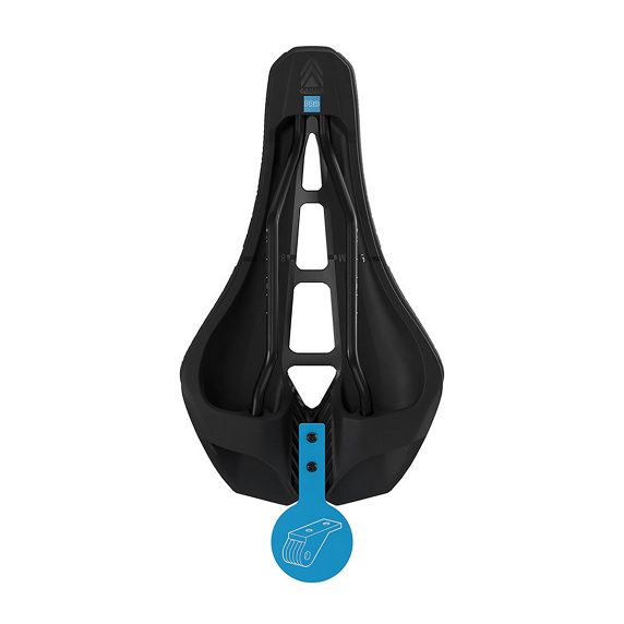 Sillín PRO 3D TEAM 152mm Carbon Rails Negro