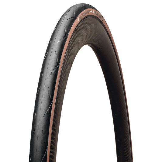 Neumático HUTCHINSON BLACKBIRD 700x30c TubeType Marrón