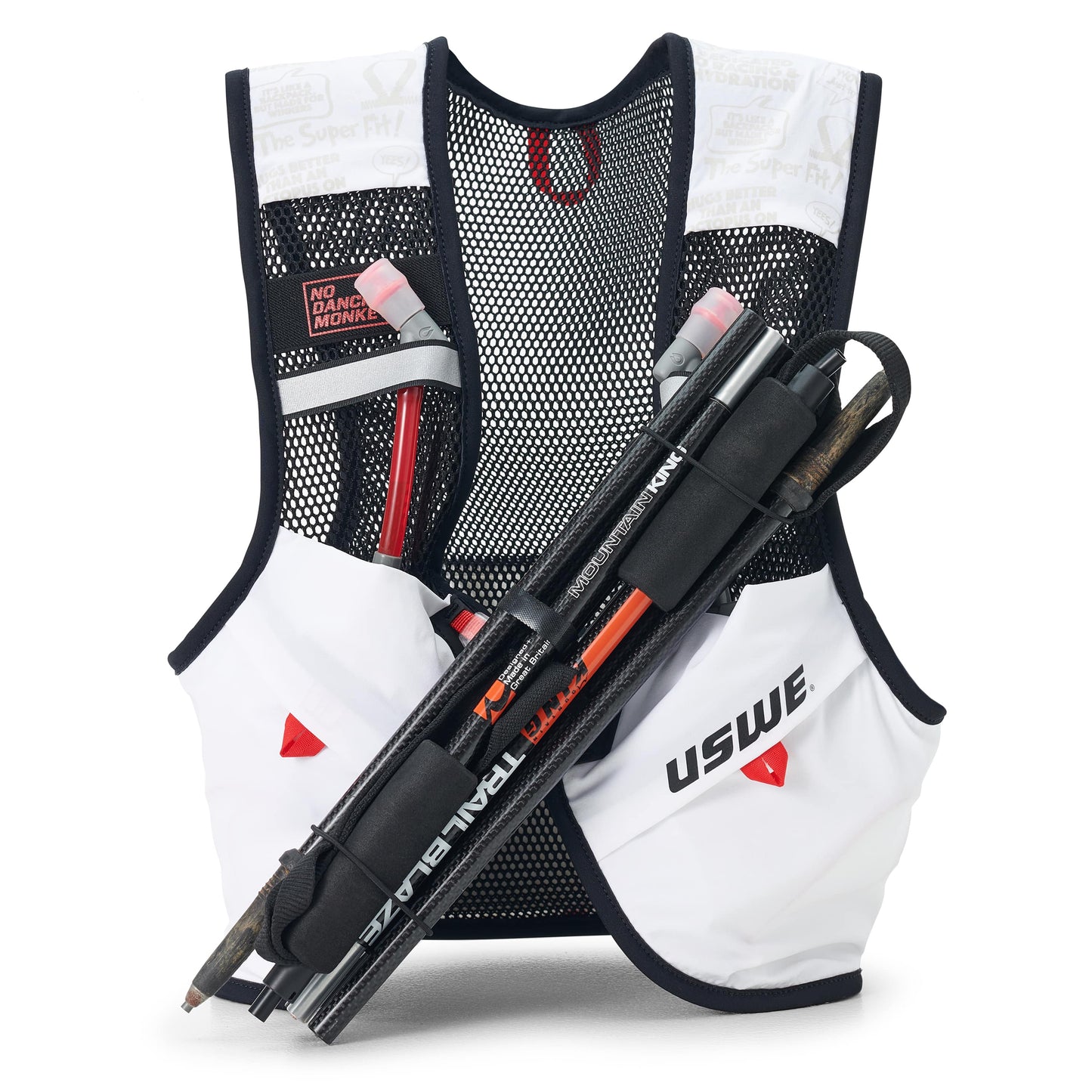 Chaleco de hidratación USWE PACE 2 L blanco