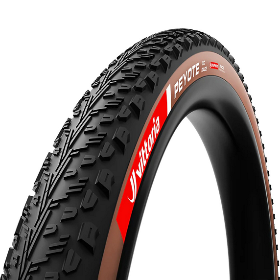 Neumático VITTORIA PEYOTE XC RACE 29x2.40 Graphene/Silica Tubeless Ready Soft Beige