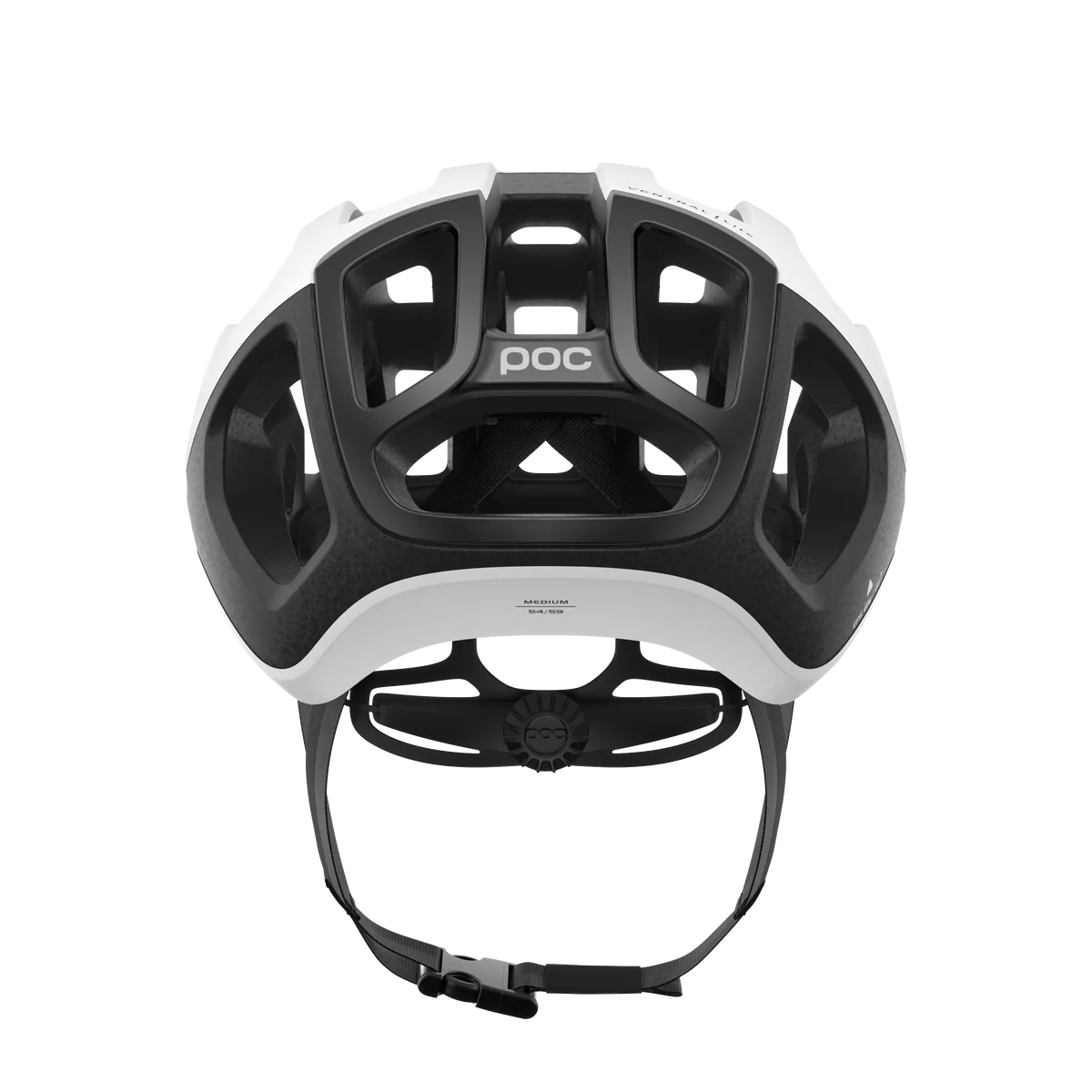 POC VENTRAL LITE Casco Carretera Blanco/Negro Mate