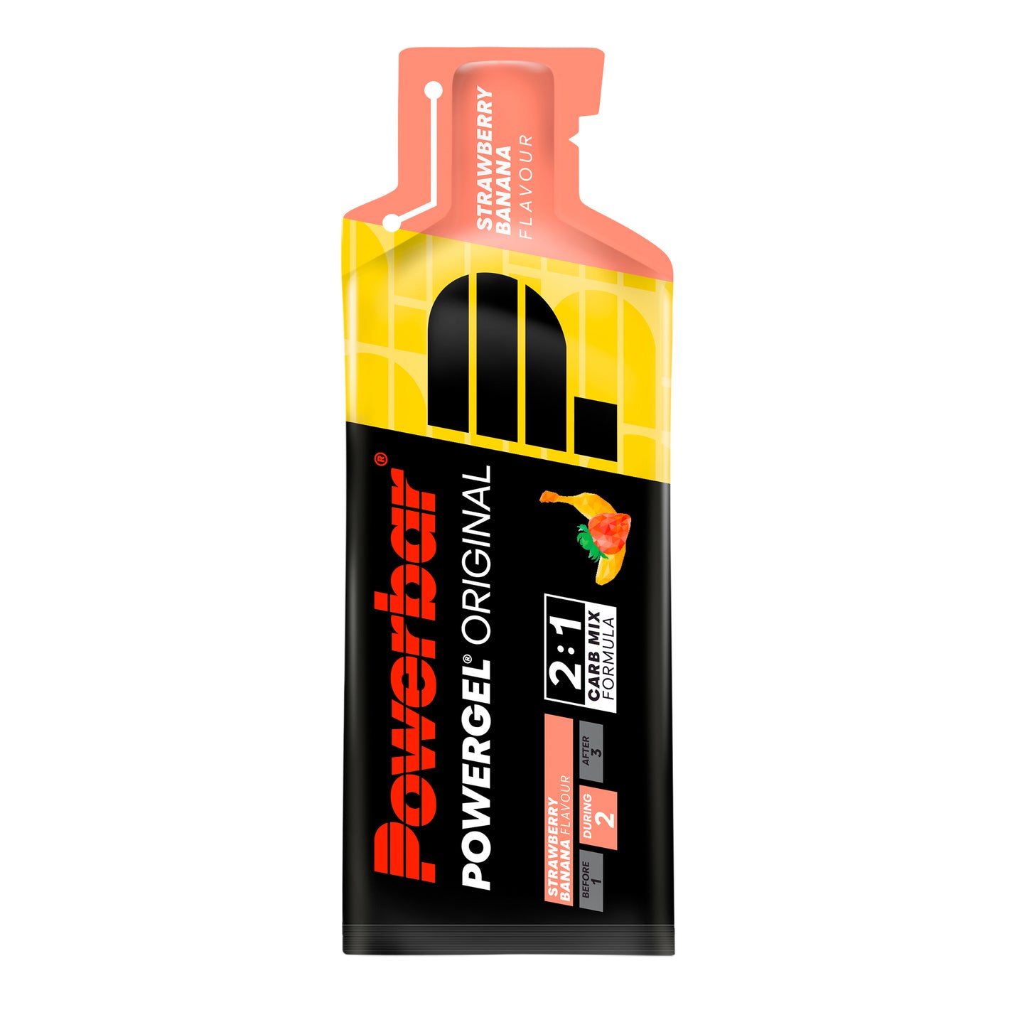 POWERBAR POWERGEL ORIGINAL Gel energético (41gr) Fresa plátano