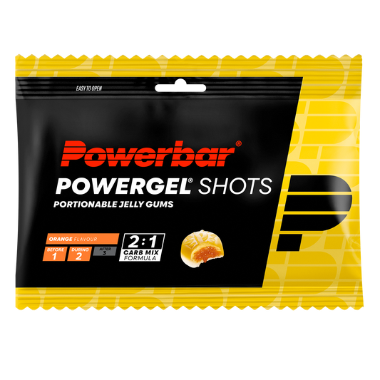 Caramelos POWERBAR POWERGEL Shots (60gr) Naranja