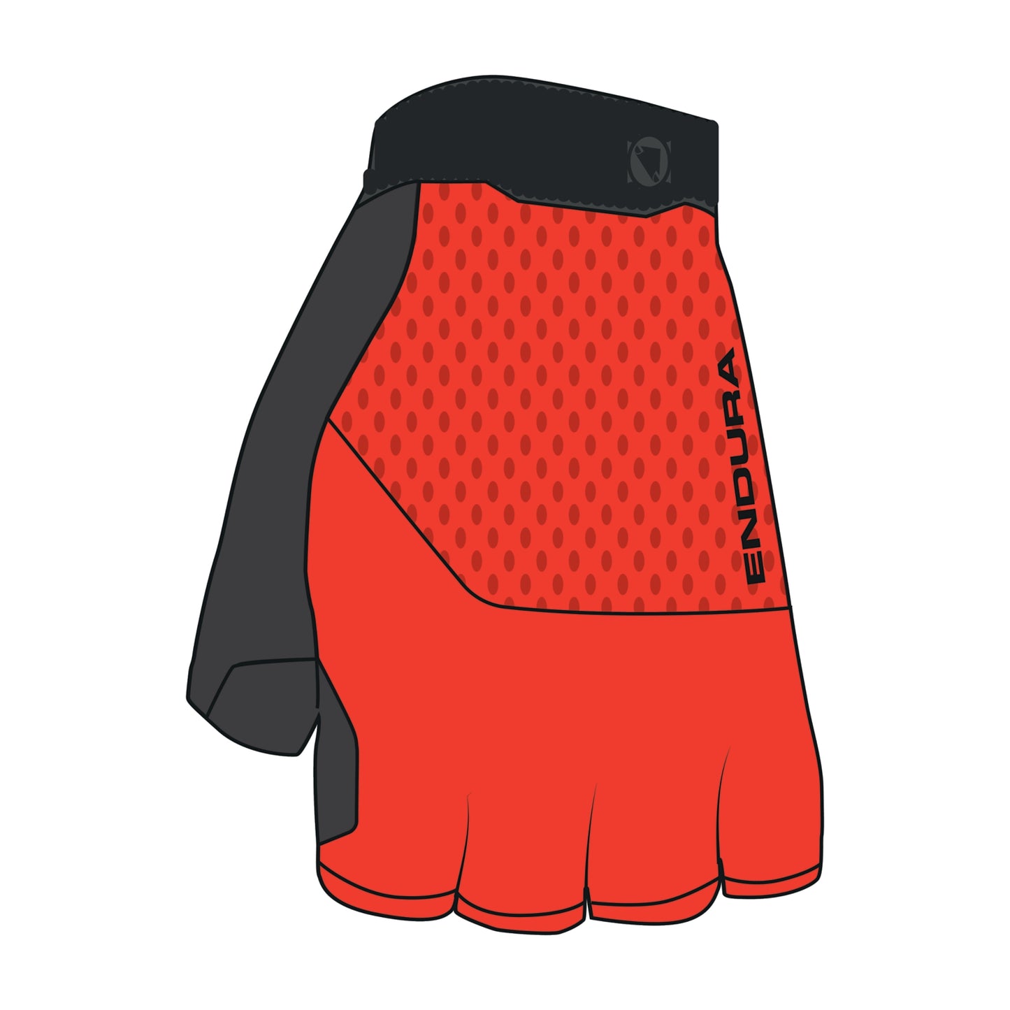 ENDURA LOOP MITT Guantes cortos Rojo 2025