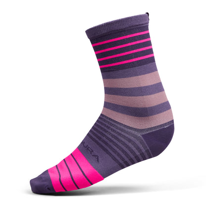 Calcetines ENDURA BLOCK Violeta