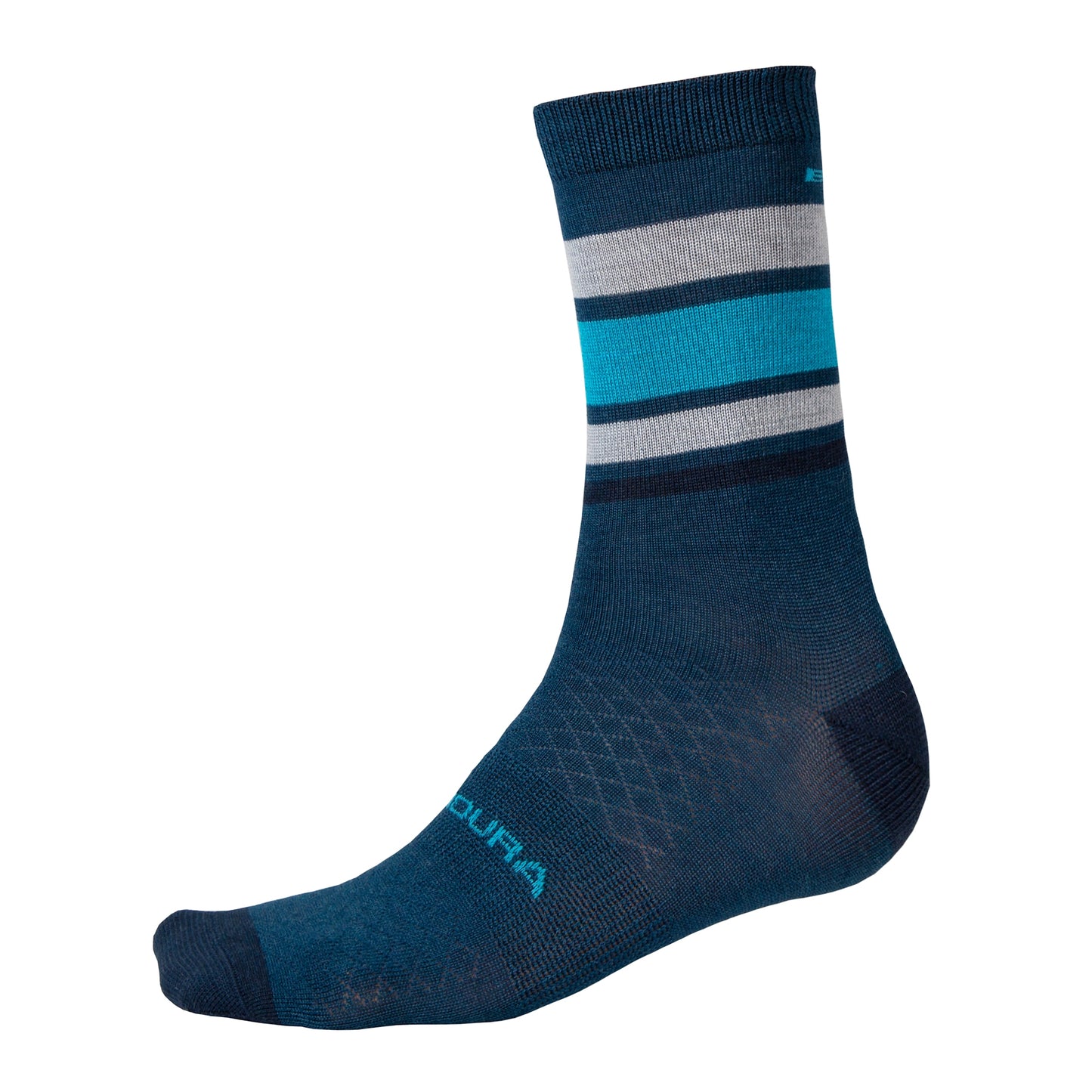 Calcetines ENDURA BAABAA MERINO STRIPE Azul