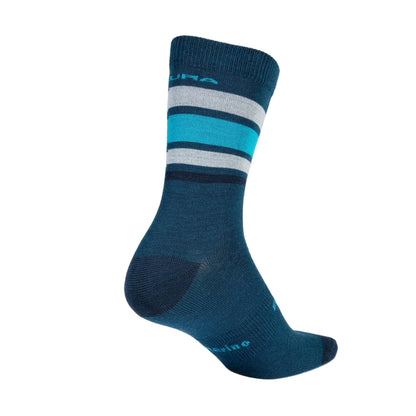 Calcetines ENDURA BAABAA MERINO STRIPE Azul