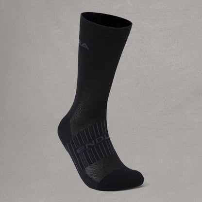 Calcetines ENDURA COOLMAX RACE de mujer violeta/gris/negro (3 pares)