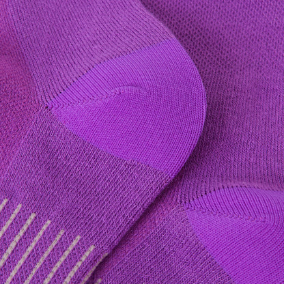 Calcetines ENDURA COOLMAX RACE de mujer violeta/gris/negro (3 pares)
