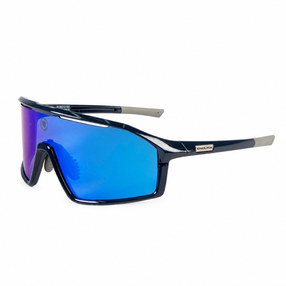 Gafas ENDURA GABBRO II azules — vista de tres cuartos
