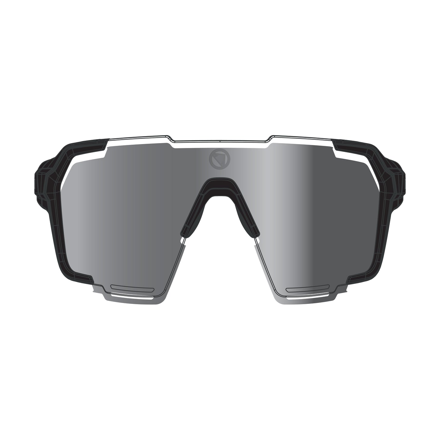 Máscara ENDURA SINGLETRACK FRAMELESS Negra 2025