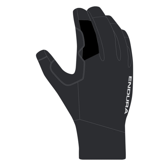 Guantes ENDURA LOOP WATERPROOF Negro