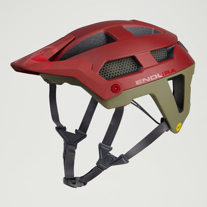 Casco de montaña ENDURA SINGLETRACK MIPS Rojo/Verde