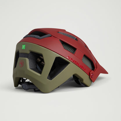 Casco de montaña ENDURA SINGLETRACK MIPS Rojo/Verde