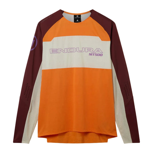 Maillot manga larga ENDURA MT500 BURNER LITE Naranja