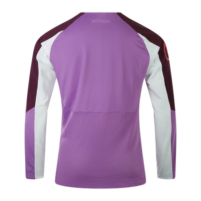 Maillot ENDURA MT500 BURNER LITE Mangas Largas Violeta