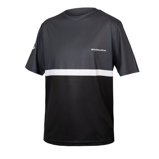 Maillot manga corta ENDURA SINGLETRACK CORE TEE II Negro 2025