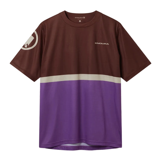 Maillot ENDURA SINGLETRACK CORE II Morado
