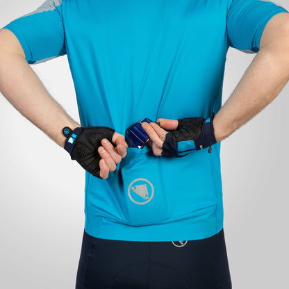 Maillot ENDURA FS260 Mangas Cortas Azul